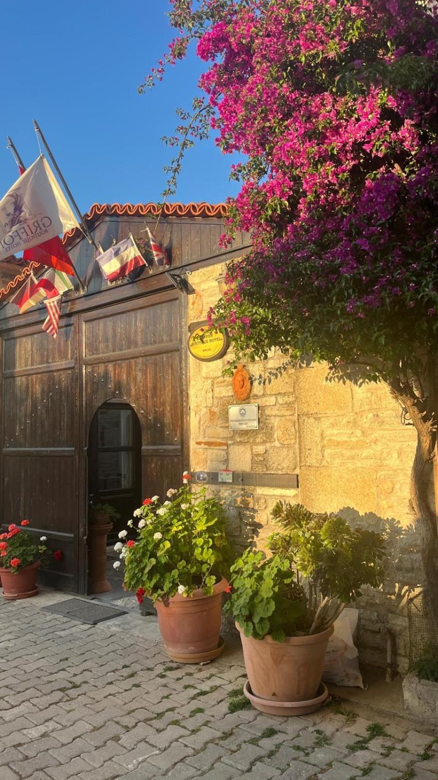 Griffon Hotel Yenifoca Bagian luar foto
